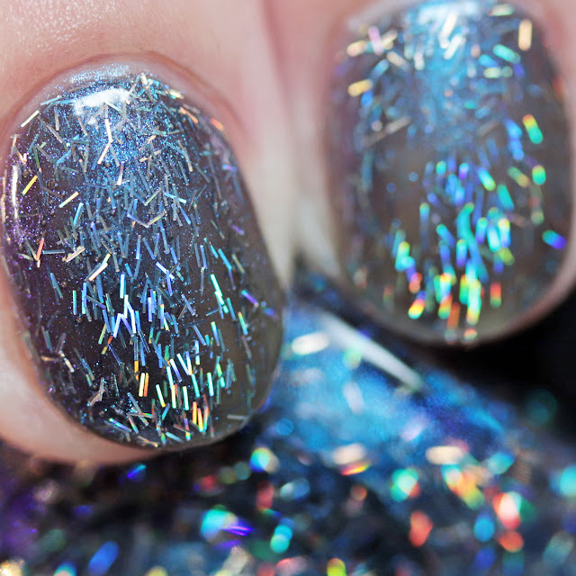 Seventy-Seven Nail Lacquer Holo There, Cosmic Cruiser