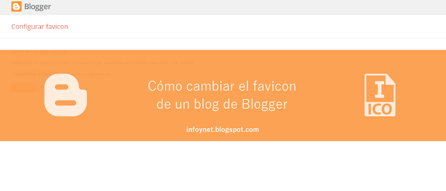 Cómo cambiar el favicon de un blog de Blogger