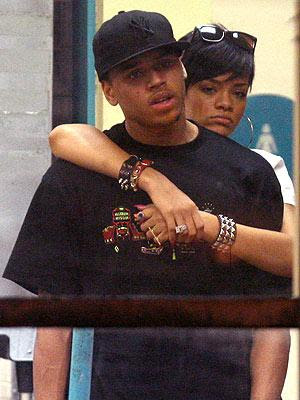 Chris Brown and Rihanna