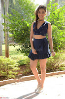 Seerat Kapoor Stunning Cute Beauty in Mini Skirt  Polka Dop Choli Top ~  Exclusive Galleries 005.jpg