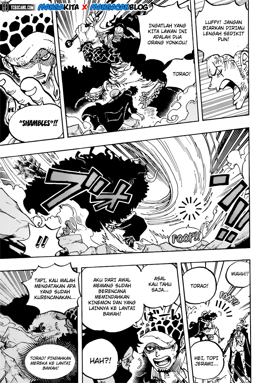 Manga One Piece Chapter 1001 Bahasa Indonesia