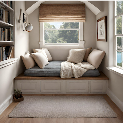 5 pretty reading nook ideas, reading nook inspiration