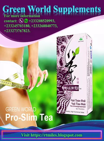 Green World Pro-slim Tea is an effective herbal tea for weight loss management? Green World Proslim Tea can reduce your belly fat and improve your weight management
