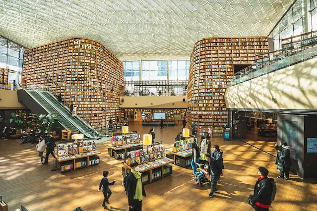 Starfield Kütüphanesi, Seul, Güney Kore