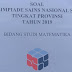 Soal OSN Matematika SMP Tahun 2019 Tingat Provinsi