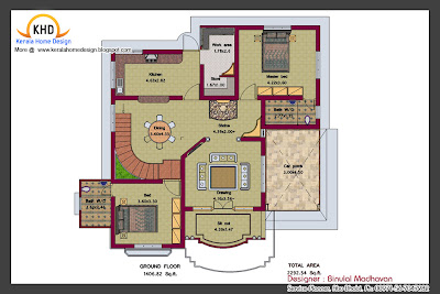 House Plan and Elevation - 2292 Sq. Ft. - June 2011