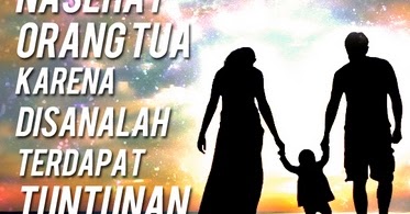  Kata Kata  Sindiran Buat  Orang  Tua  KATA  UNTUK AYAH IBU  