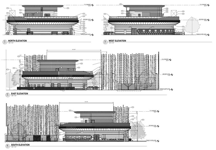 The Floor Plans of Tesla 24-Hour Diner