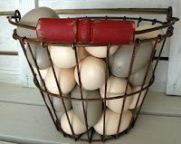 Investment egg basket.