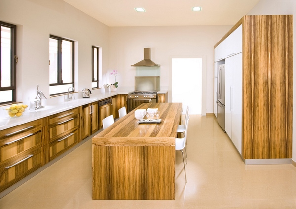 Ide Desain Meja Dapur Modern Rancangan Desain Rumah 