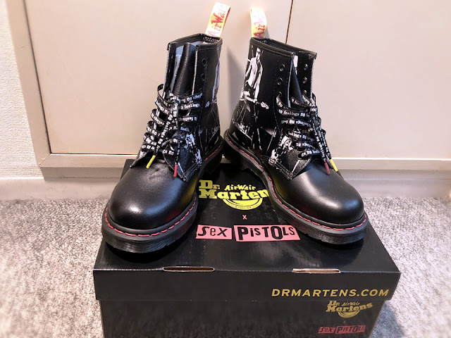 Sex Pistols × Dr.Martens コラボブーツ