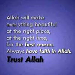 Islamic Quote Faith In Allah