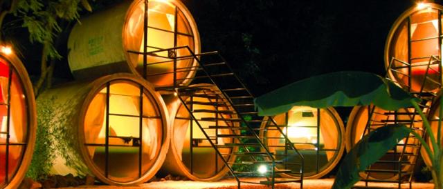 Unusual Tubo Hotel in Tepoztlan, Mexico