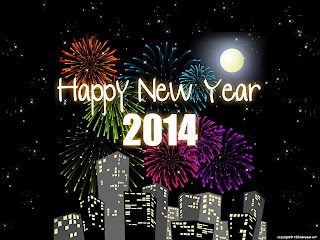 Happy New Year 2014 Greetings cards