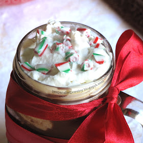 hot chocolate (from scratch recipe) with peppermint schnapps 