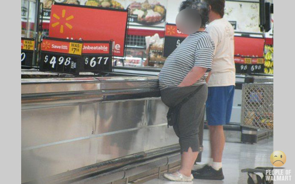 Funny Fat People At Walmart. funny people of walmart.