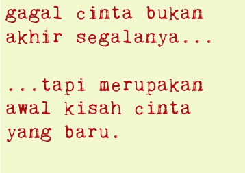 75 Kata Kata Motivasi Gagal Cinta