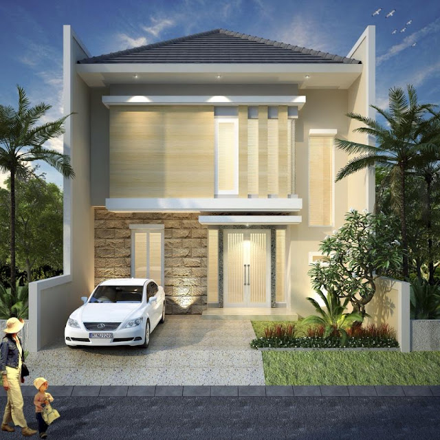 Desain Rumah Minimalis 2 Lantai