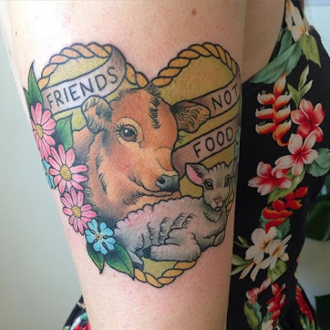 Kat Weir's Lovable Neo Traditional Pop Culture Tattoos