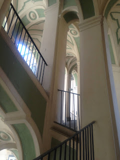 Le scalinate del Palazzo dello Spagnuolo