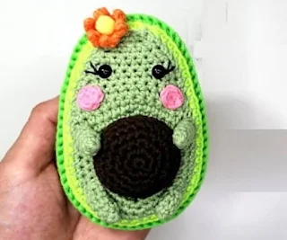 PATRON GRATIS AGUACATE AMIGURUMI 59175