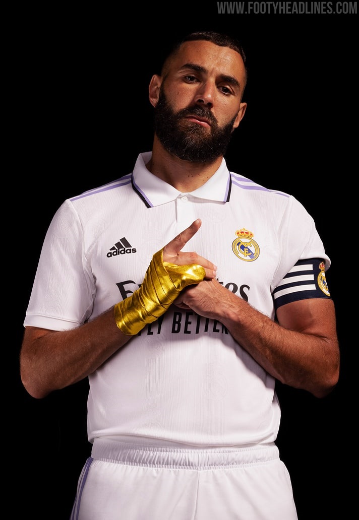 maillot or karim benzema