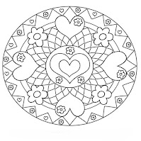 mandalas para niños para pintar