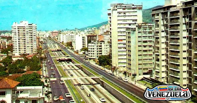 Viajeros llegando a Caracas en 1972