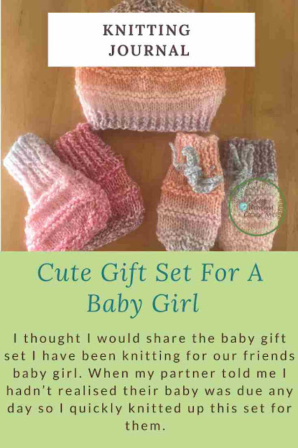 Picture of cute gift set for a baby girl