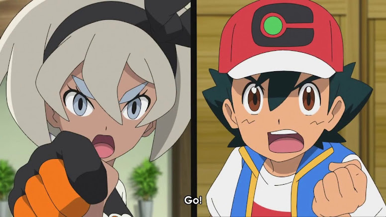 Ash vs Bea Anime Pokémon