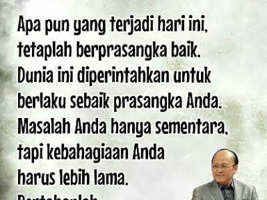 Para Pemburu Masa Lalu (Tentang Mario Teguh)