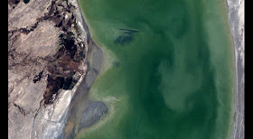 Human Face River Seen From Space