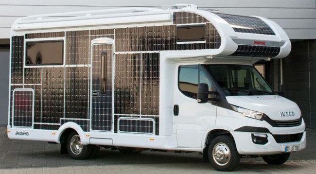 Solar-Powered Motorhome Runs Without Fuel Or Charging Stations