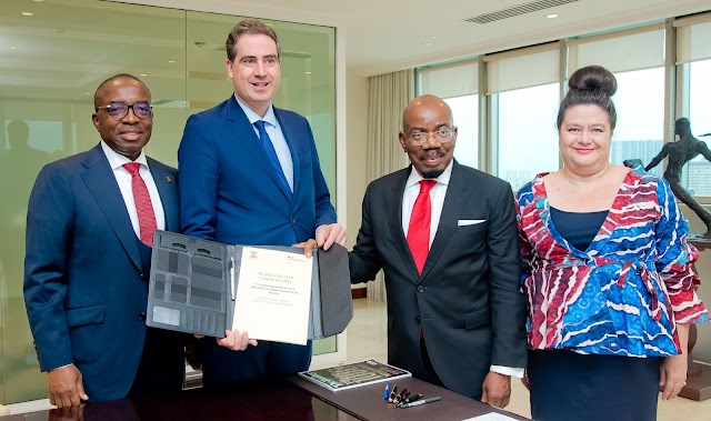 ZENITH BANK SIGNS MOU WITH THE FRENCH GOVERNMENT TO ESTABLISH A PRESENCE IN FRANCE 