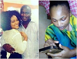 Mercy Aigbe's husband shares throwback photo of her, says no one knew her when they started 