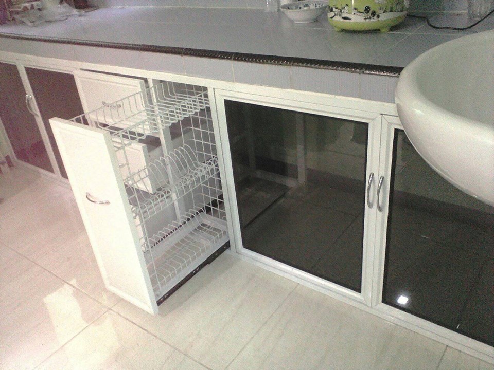 10 Desain Lemari  Dapur  Bahan Aluminium  Terbaru