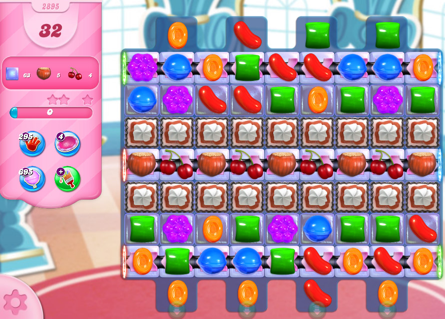 Candy Crush Saga level 2895
