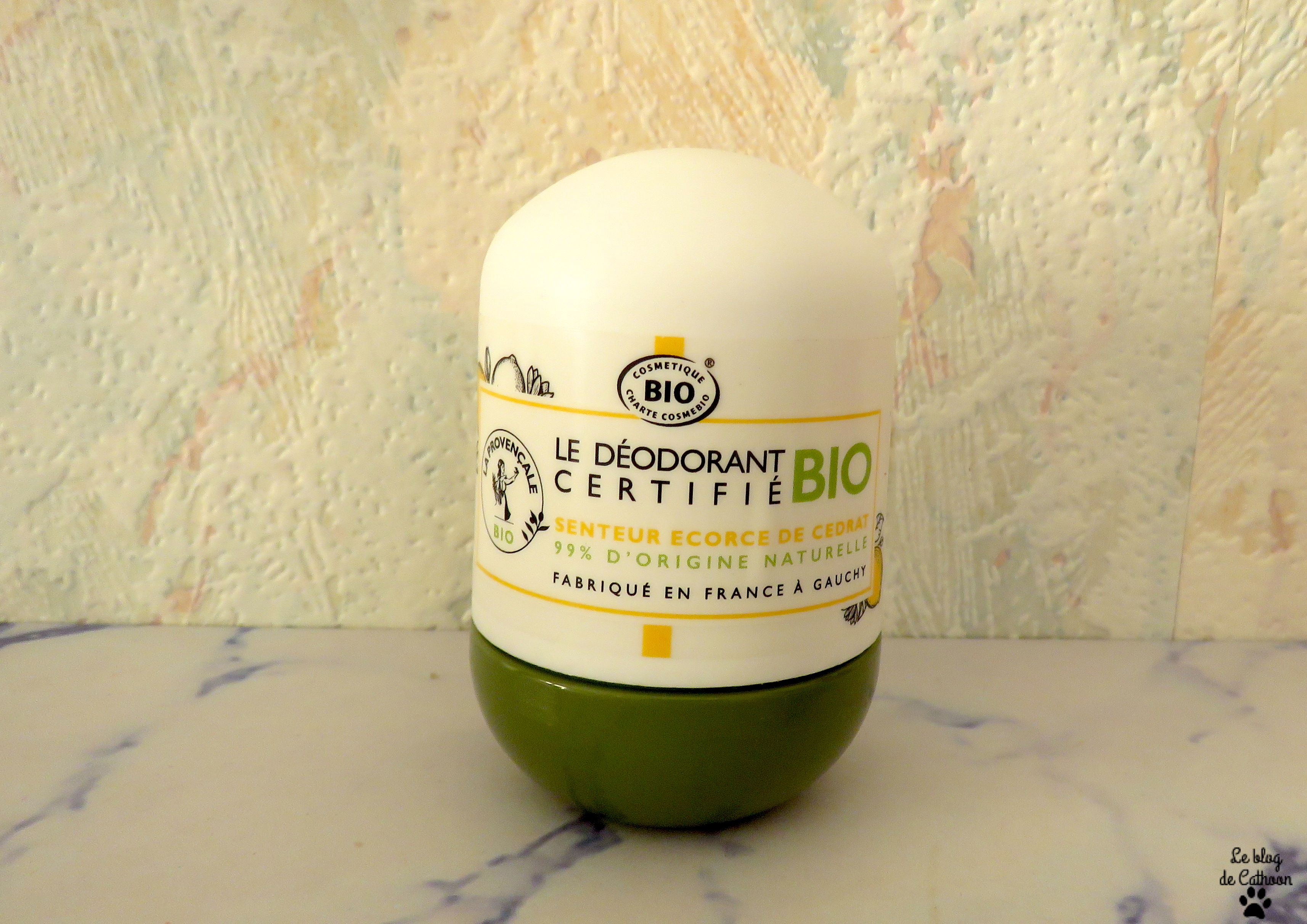 Le Déodorant Bio - Ecorce de Cédrat - La Provençale