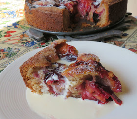 Spiced Plum Cake