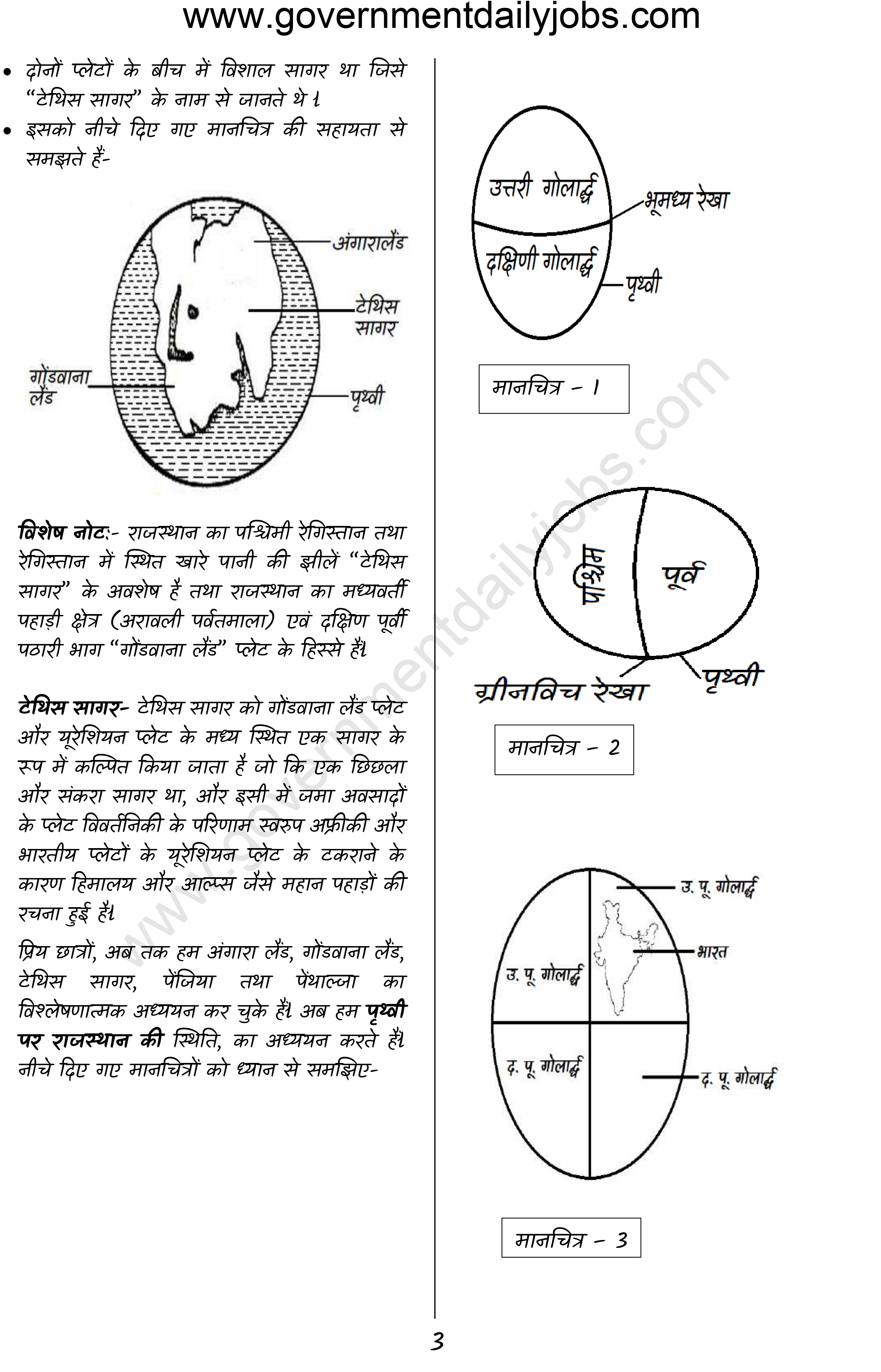 Rajasthan Geography Questions in English