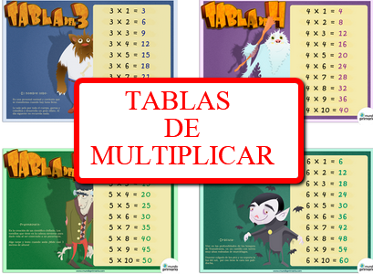 Descargar Tablas de Multiplicar