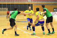 Partido entre el Balonmano Barakaldo y Beti Onak