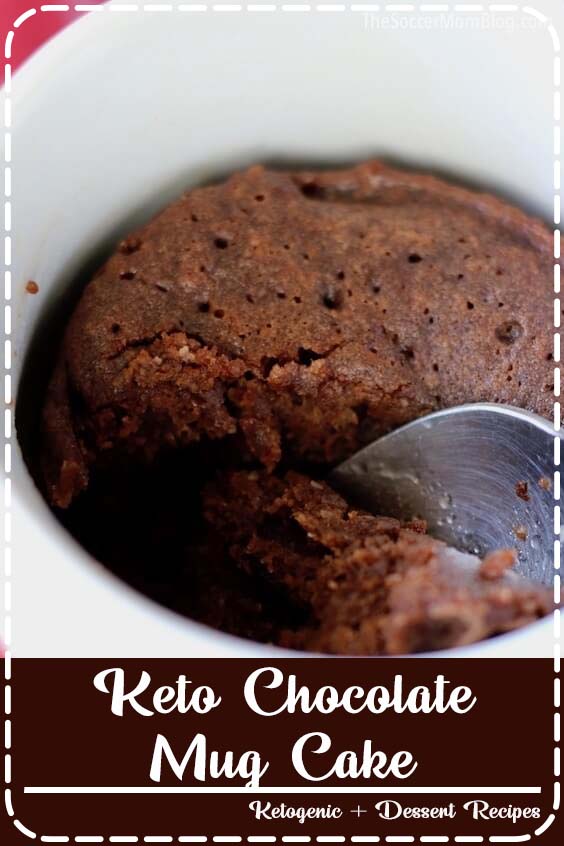 Ready in 2 minutes!! Less than 4 grams carbs! #keto #mugcakes #desserts #easyrecipes #lowcarb #glutenfree #chocolate