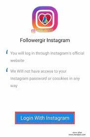 تحميل برنامج followergir instagram