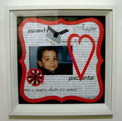 Quadro em scrap