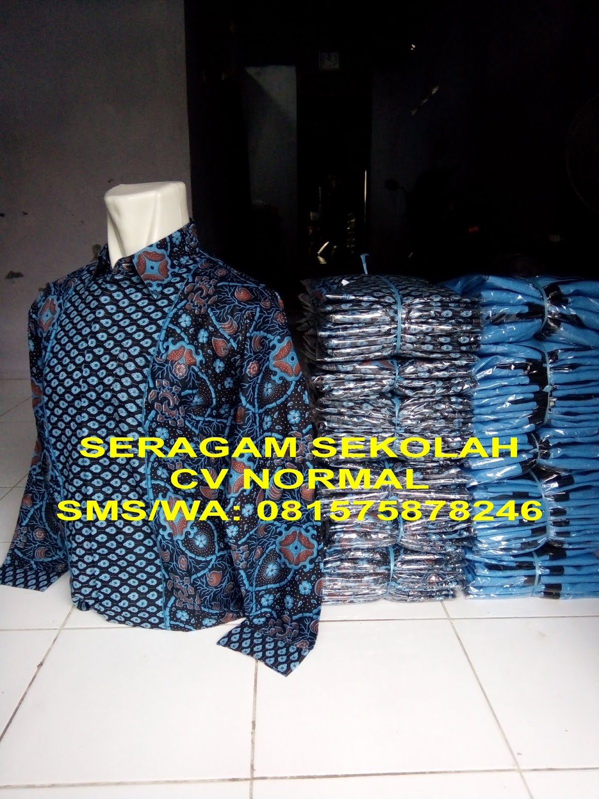 JUAL BAJU SERAGAM SEKOLAH SD SMP SMA TERLENGKAP WWW 