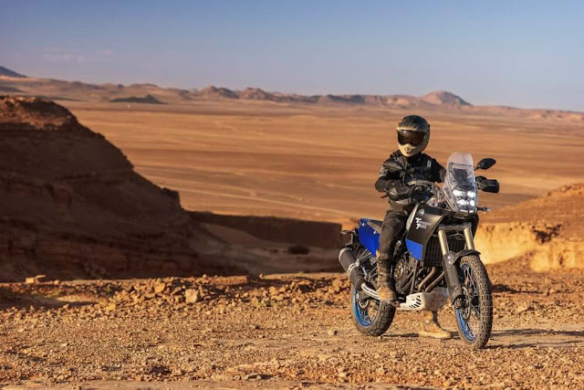 Yamaha Tenere 700 básica con estilo rally