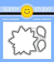 Sunny Studio Stamps Pretty Poinsettia Metal Cutting Dies