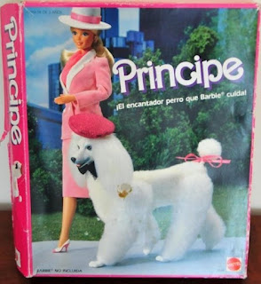 Barbie Principe dog box