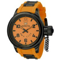 Invicta Men's Russian Diver Collection Orange Watch #4337